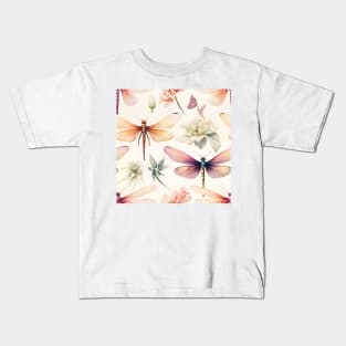 Dragonfly Pattern 24 Kids T-Shirt